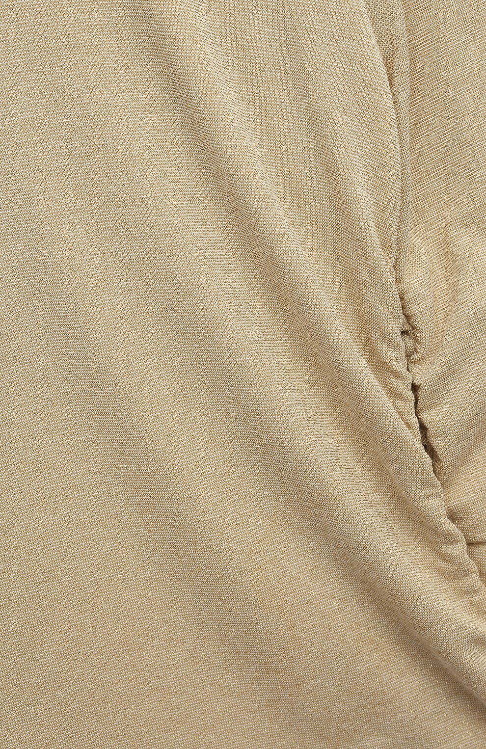 Водолазка DOLCE & GABBANA золотого цвета по цене 37900 руб., арт. L5JTML/FUGM9/2-6, фото 3 Водолазка DOLCE & GABBANA, арт. L5JTML/FUGM9/2-6, фото 3