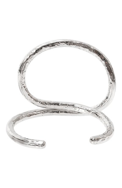 Браслет serpent SEVENWORLDS серебряного цвета по цене 36500 руб., арт. SW209/2, фото 3 Браслет serpent SEVENWORLDS, арт. SW209/2, фото 3