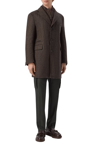 Шерстяное пальто CORNELIANI, арт. 281590/2A12311, фото 2