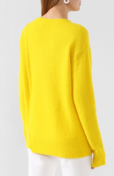 Свитер ACNE STUDIOS желтого цвета по цене 33450 руб., арт. A60130/W, фото 4 Свитер ACNE STUDIOS, арт. A60130/W, фото 4