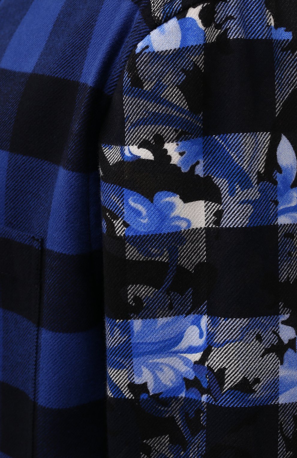 Хлопковая рубашка VERSACE, арт. 1000532/1A00450, фото 5