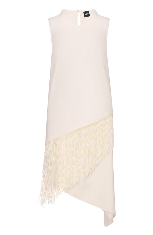 Платье из вискозы BOSS 50555052 Кремовый 50555052