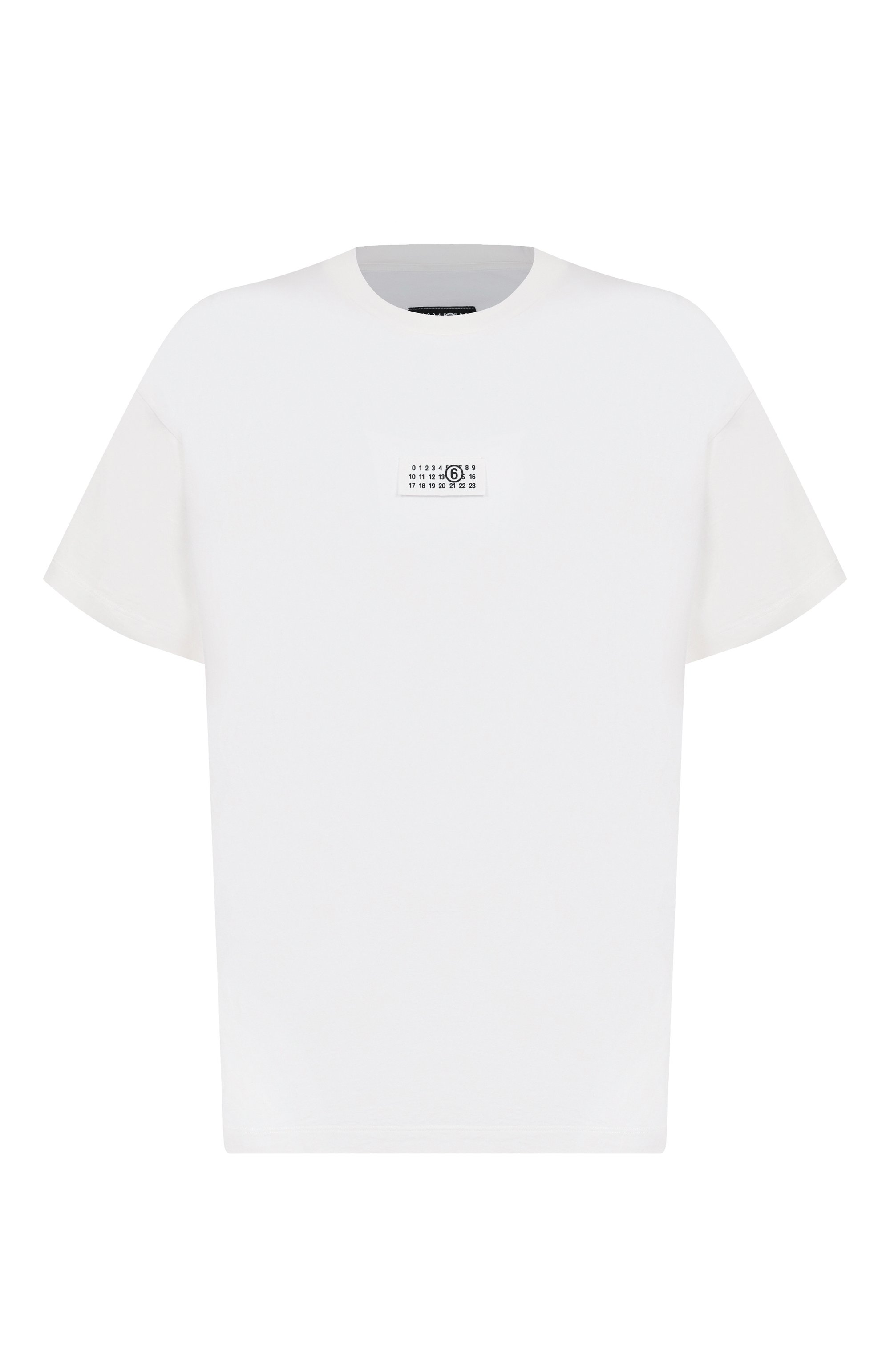 Хлопковая футболка MM6, арт. SH0GC0032/S24312, фото 1