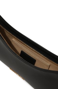 Женская сумка le bisou perle JACQUEMUS черного цвета, арт. 23E/231BA057-3000 | Фото 5 (Размер: medium; Материал: Натуральная кожа; Материал сплава: Проставлено; Драгоценные камни: Проставлено; Сумки-технические: Сумки через плечо)