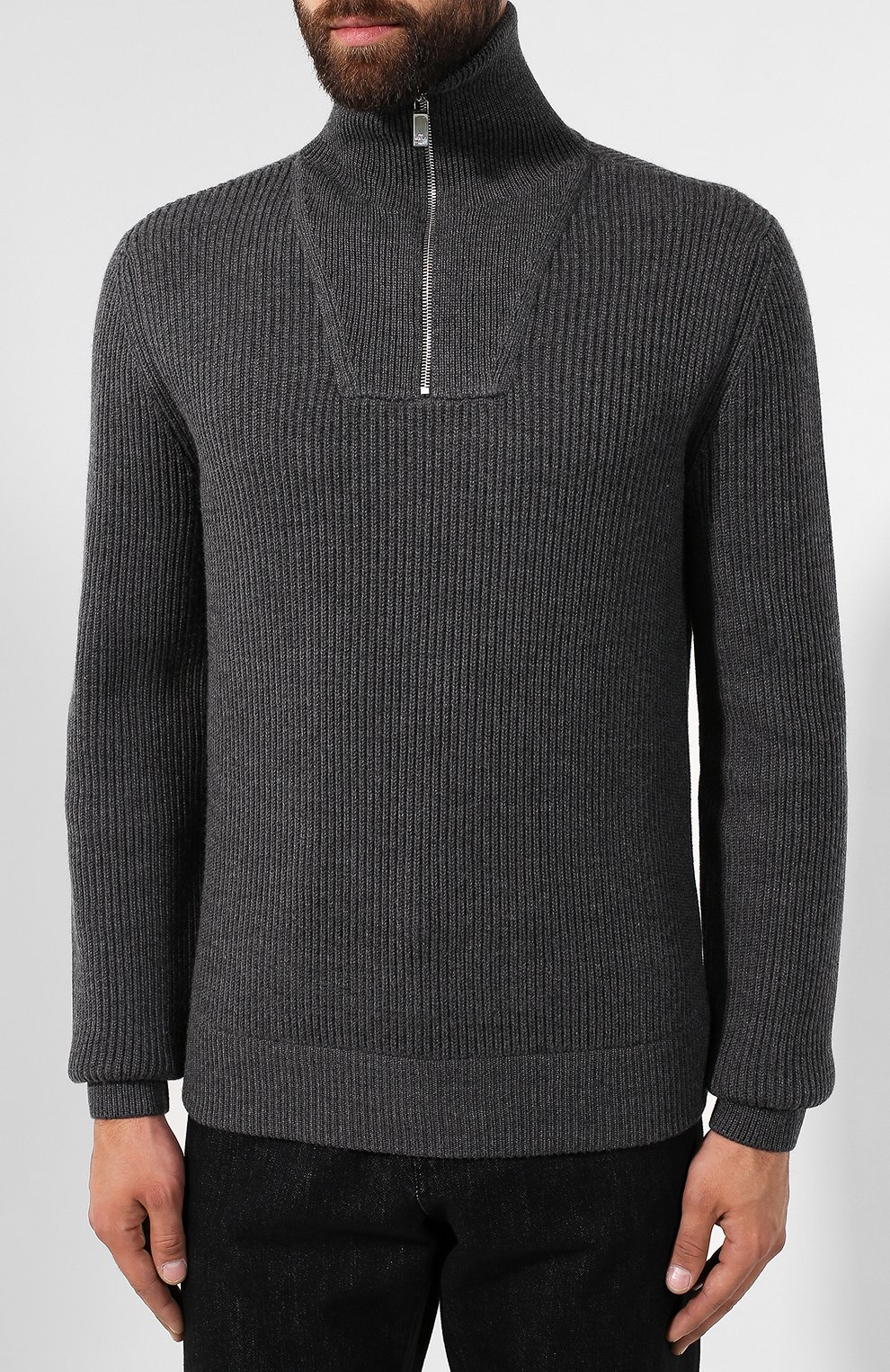 Свитер из смеси шерсти и кашемира BERLUTI, арт. R16KHL69-001, фото 3