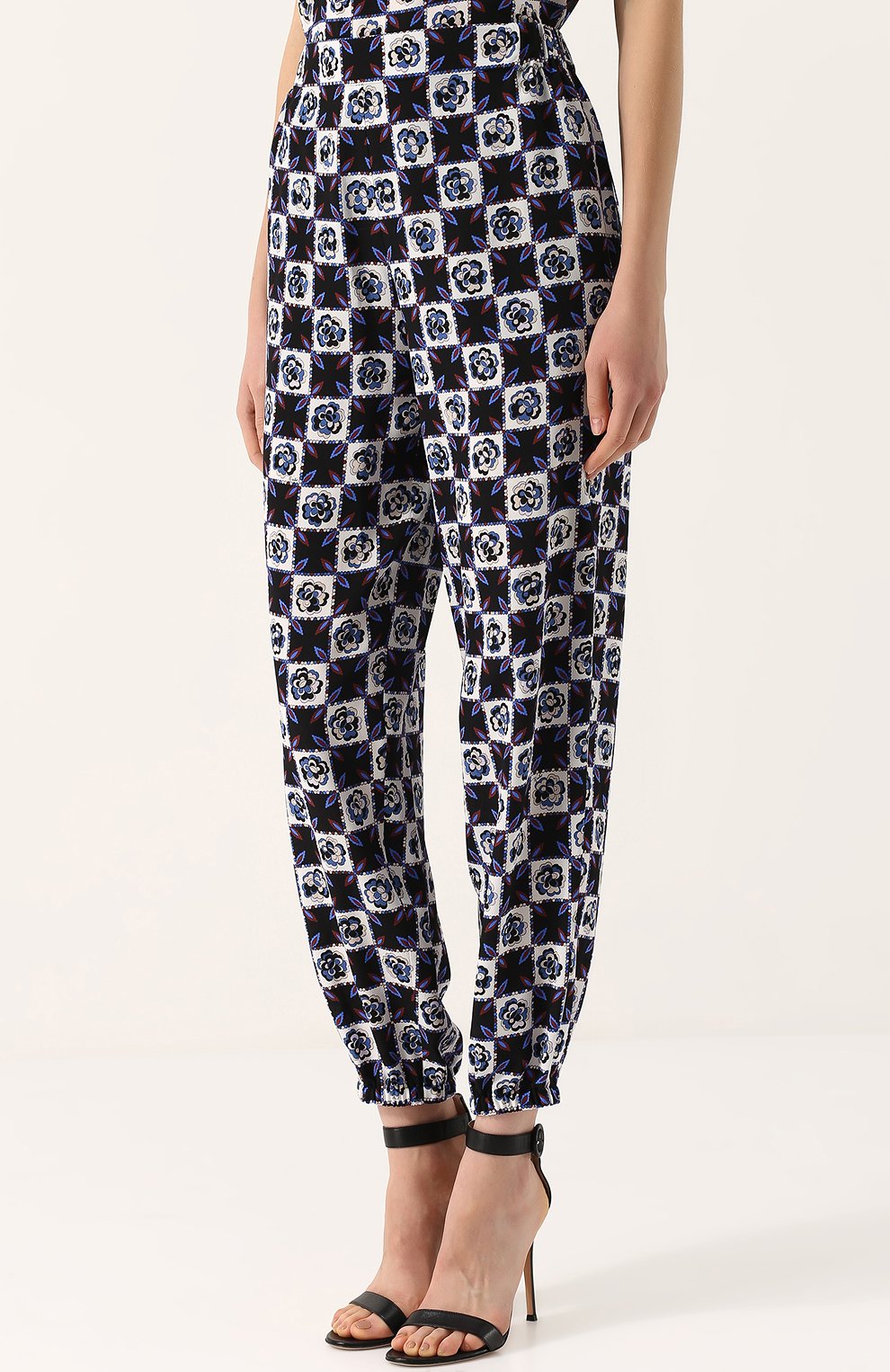 Шелковые брюки с карманами и принтом EMILIO PUCCI, арт. 81RT70/81723, фото 3