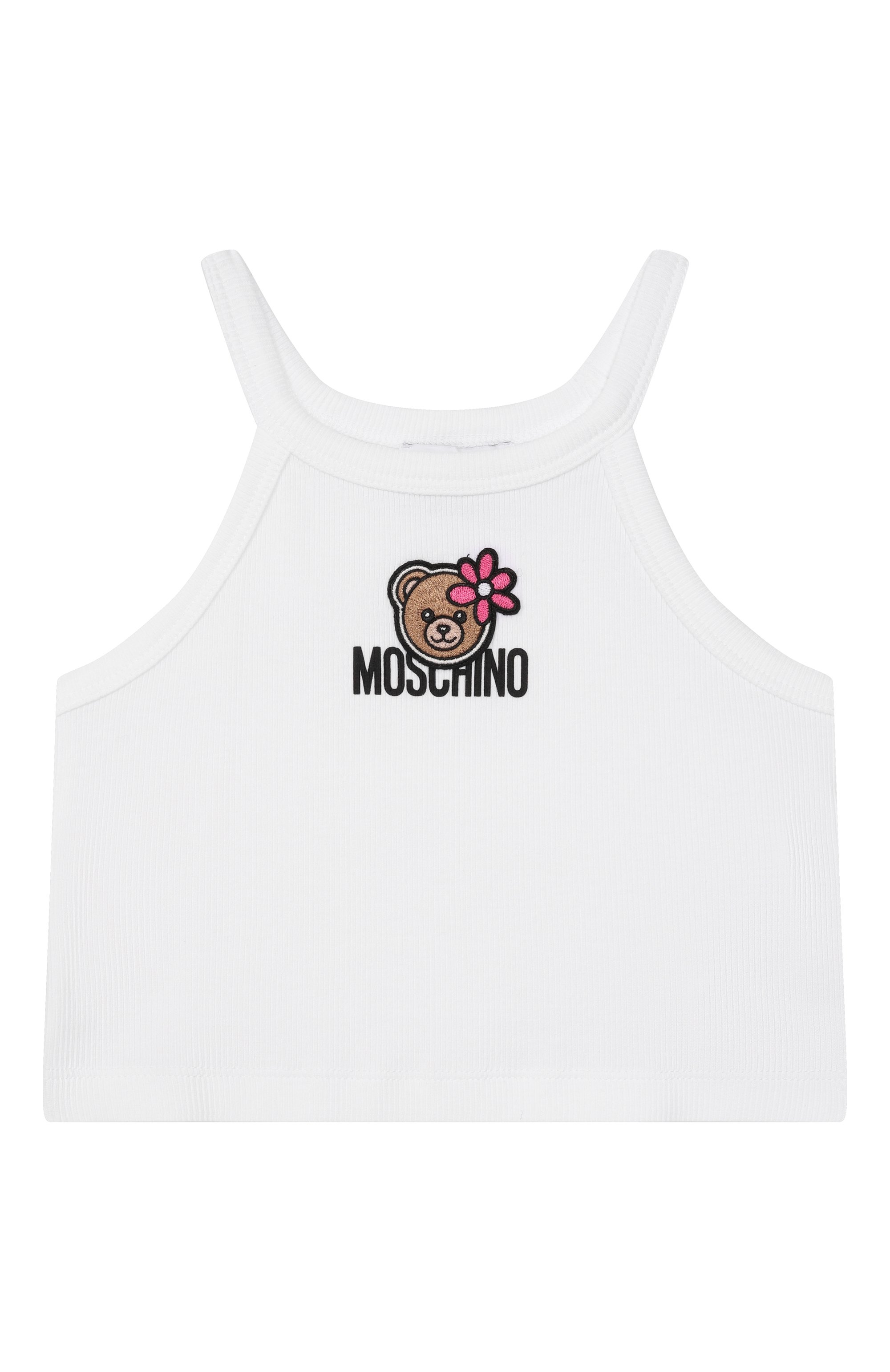 Хлопковая майка MOSCHINO, арт. HDM06Z/LBA39, фото 1