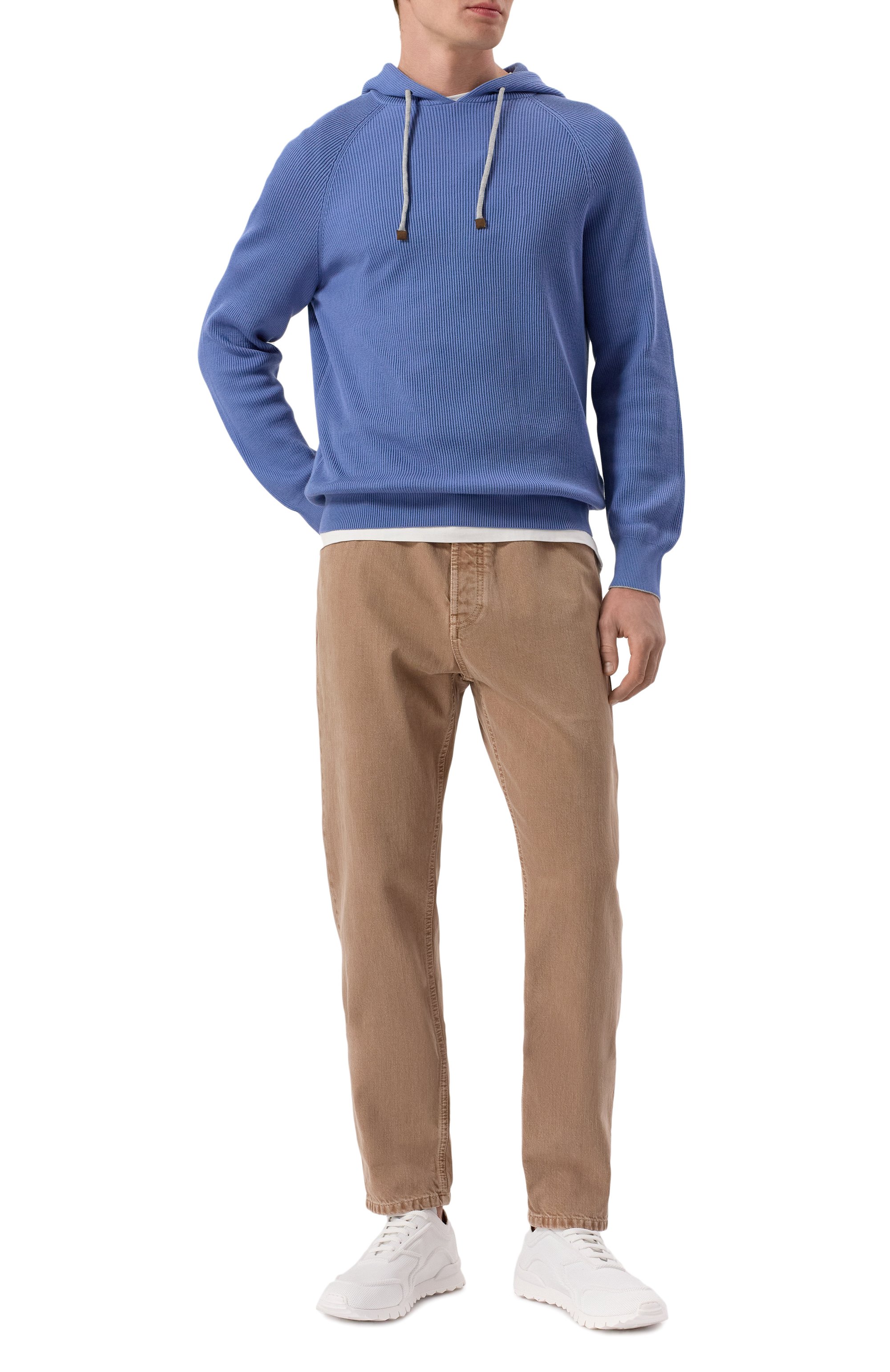 Текстильные кроссовки ea KITON, арт. USSA117N01063, фото 2