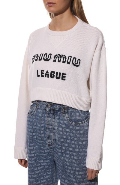 Кашемировый свитер MIU MIU, арт. MML548-10C4-F0009, фото 3