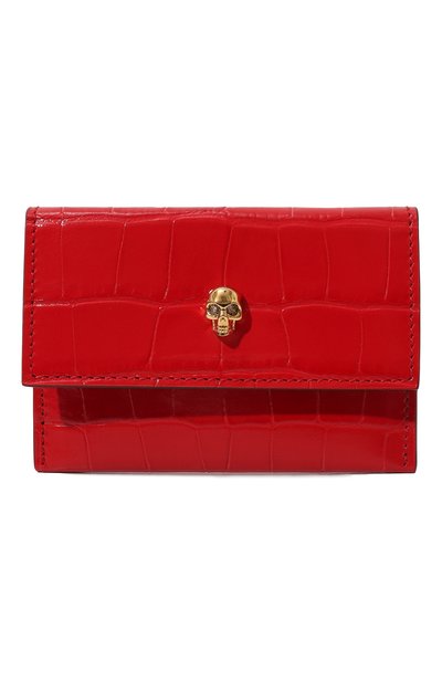 Кожаный футляр для кредитных карт ALEXANDER MCQUEEN, арт. 632039/1JM0G, фото 1