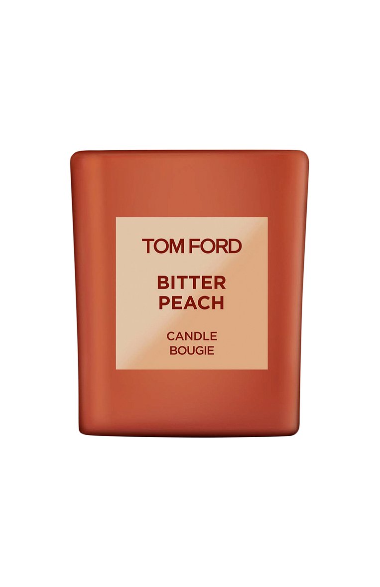 Ароматическая свеча bitter peach (72g) TOM FORD бесцветного цвета, арт. T9NW-01 | Фото 1 (Нос: Не проставлено; Региональные ограничения белый список (Axapta Mercury): Не проставлено; Ограничения доставки: flammable, fragile-2)