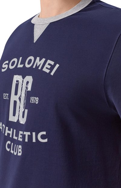 Хлопковая футболка BRUNELLO CUCINELLI, арт. M0B131001W, фото 5