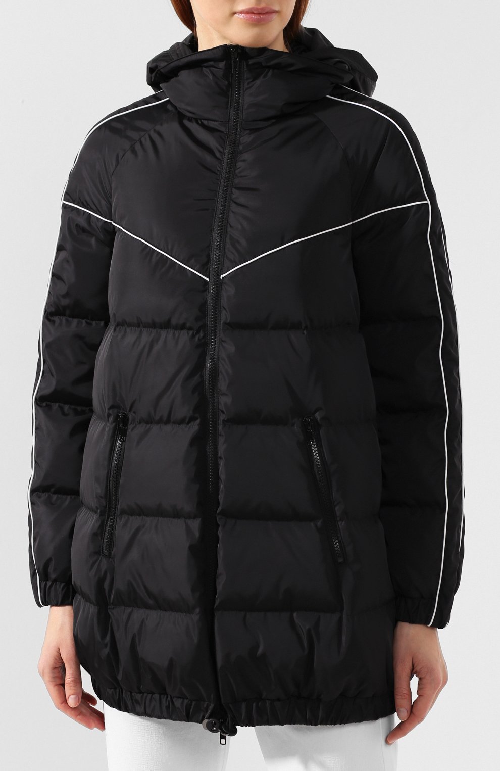 Пуховик с капюшоном VALENTINO, арт. RB3CP00L3WE, фото 3