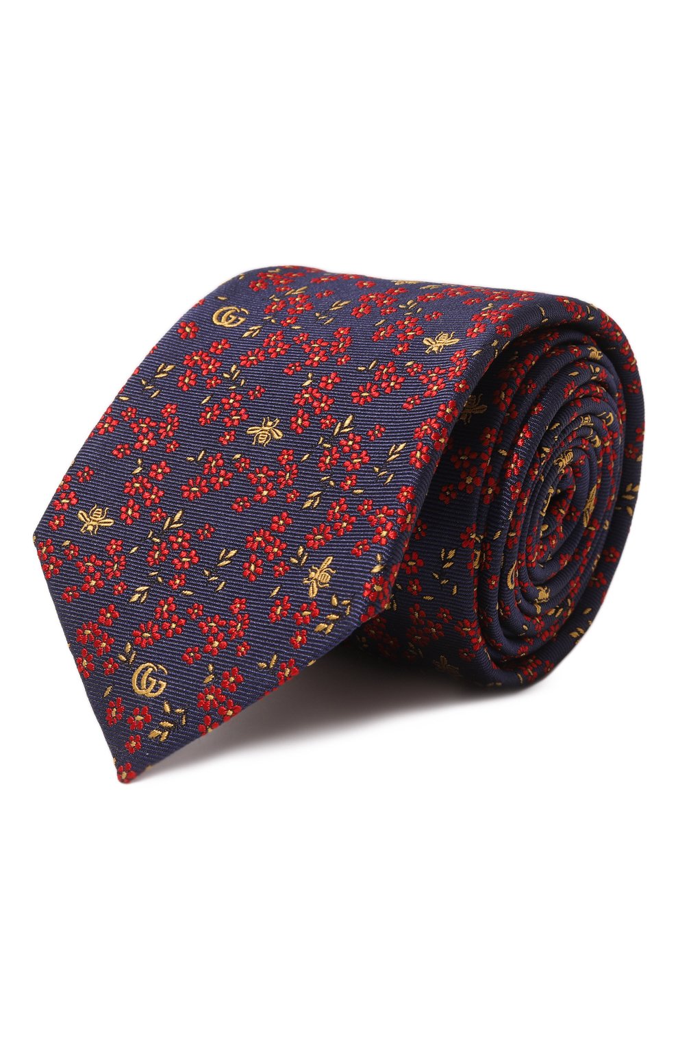 Шелковый галстук GUCCI, арт. 658032 4E002, фото 1