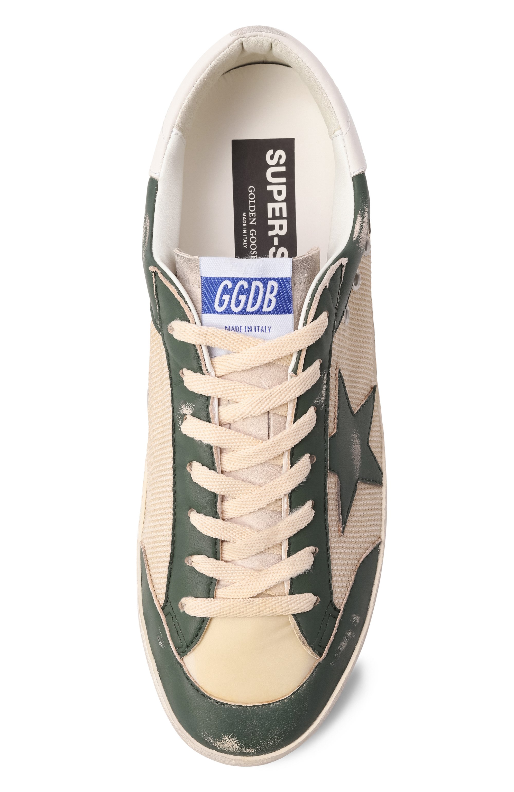 Комбинированные кеды super-star GOLDEN GOOSE DELUXE BRAND, арт. GMF00108.F004590, фото 6
