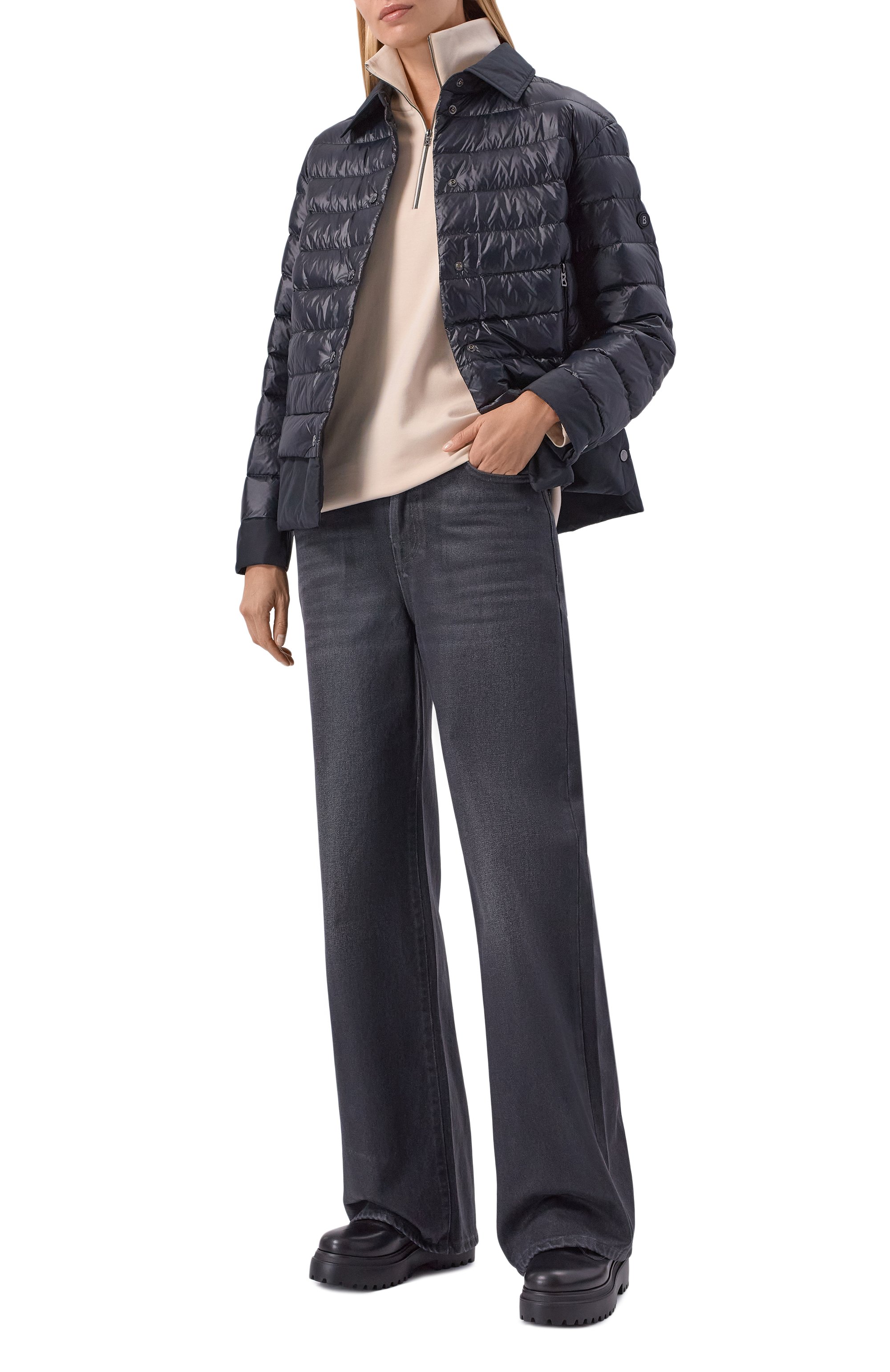 Пуловер BOGNER бежевого цвета по цене 31900 руб., арт. 56935253, фото 2 Пуловер BOGNER, арт. 56935253, фото 2