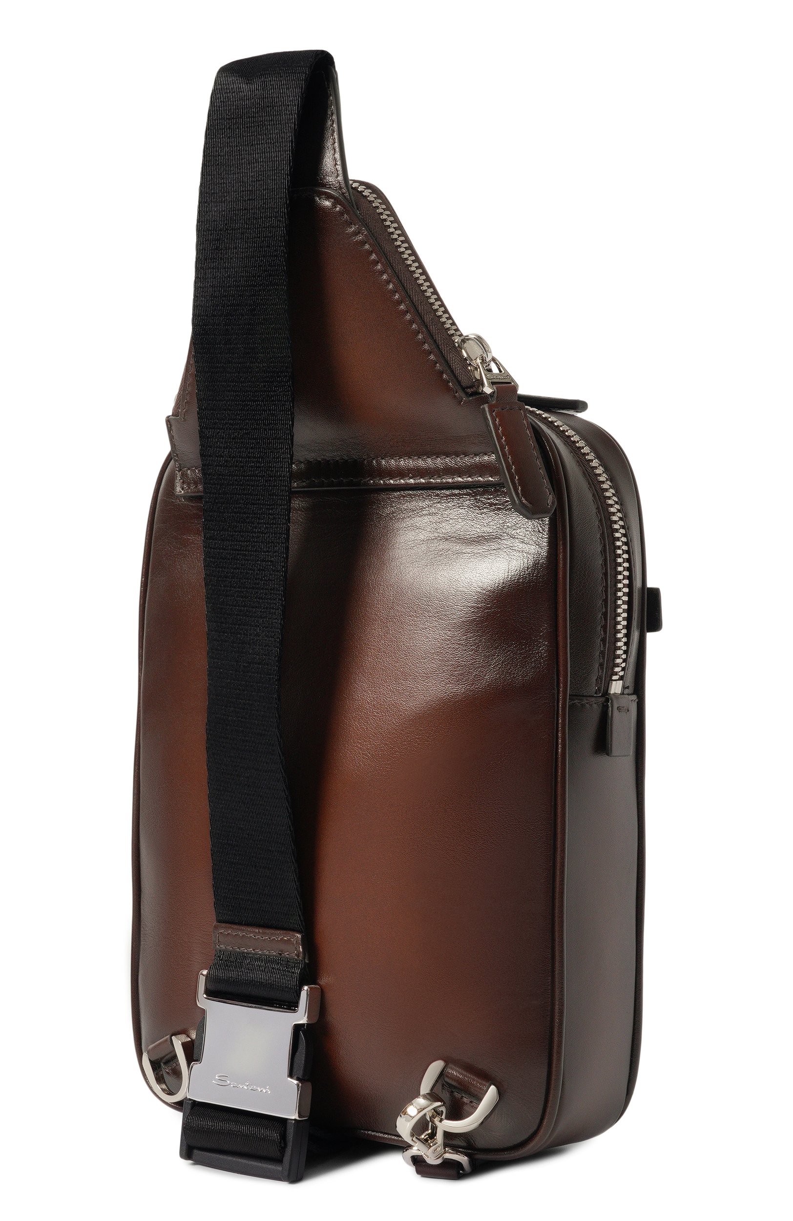Рюкзак SANTONI коричневого цвета по цене 157000 руб., арт. UIBGA2869BS-ASLJ, фото 3 Рюкзак SANTONI, арт. UIBGA2869BS-ASLJ, фото 3