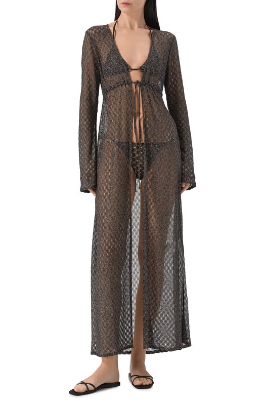 Кардиган из вискозы Missoni MS26SQ0S/BR014D Коричневый  MS26SQ0S/BR014D Фото 3