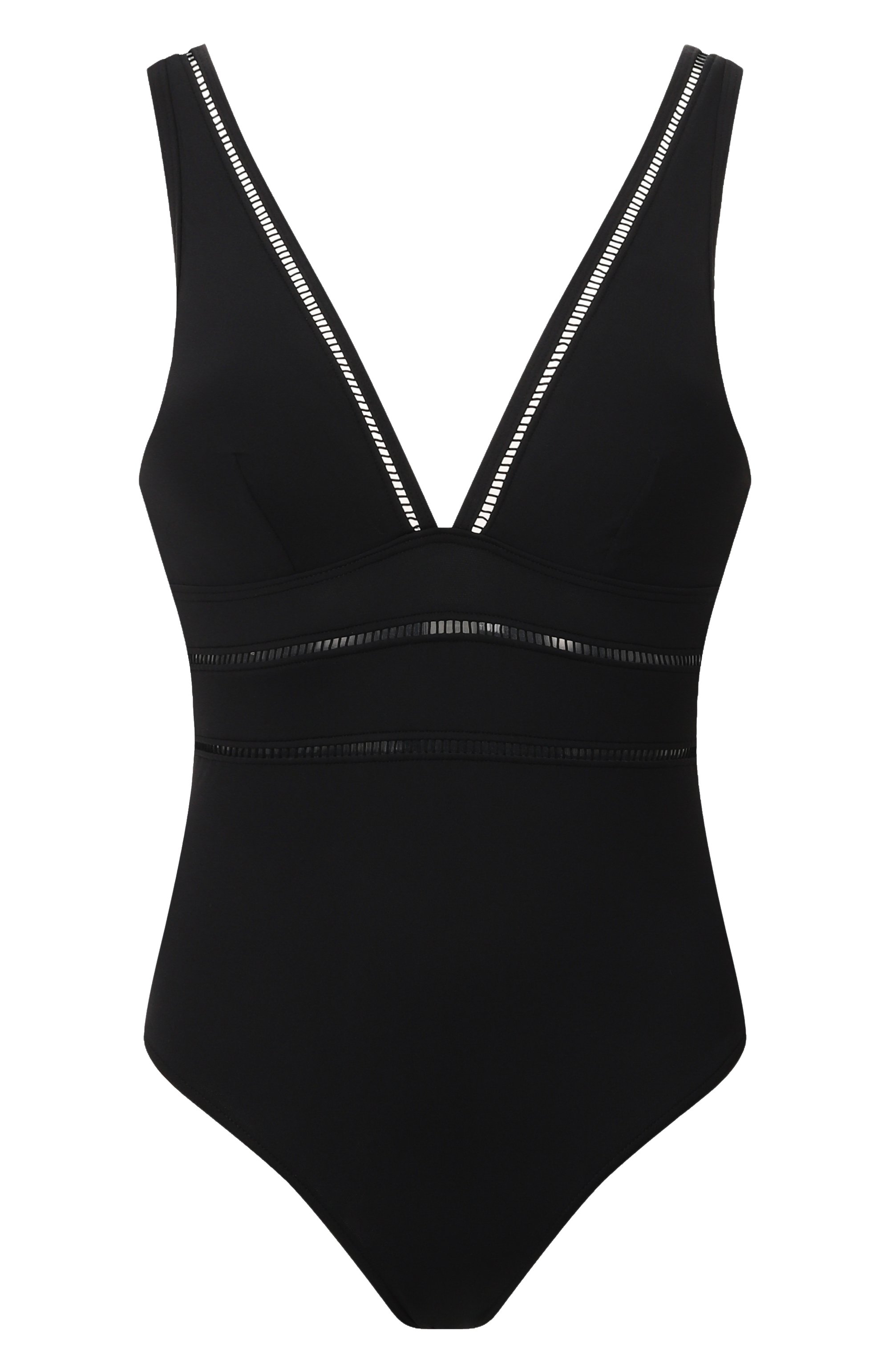 Слитный купальник SEA LEVEL черного цвета по цене 18400 руб., арт. SL1039ECO, фото 1 Слитный купальник SEA LEVEL, арт. SL1039ECO, фото 1