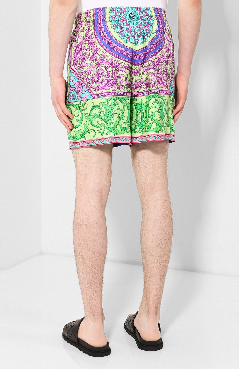 Шелковые шорты VERSACE, арт. A84097/A233838, фото 4