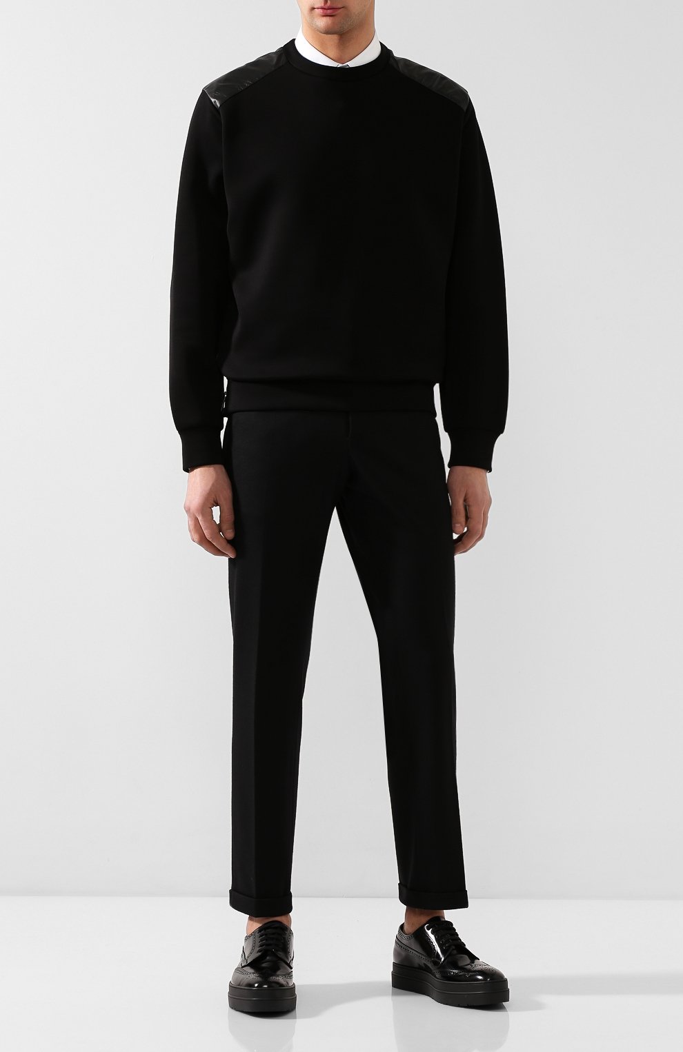 Кожаные дерби PRADA, арт. 2EE285-P39-F0002, фото 2