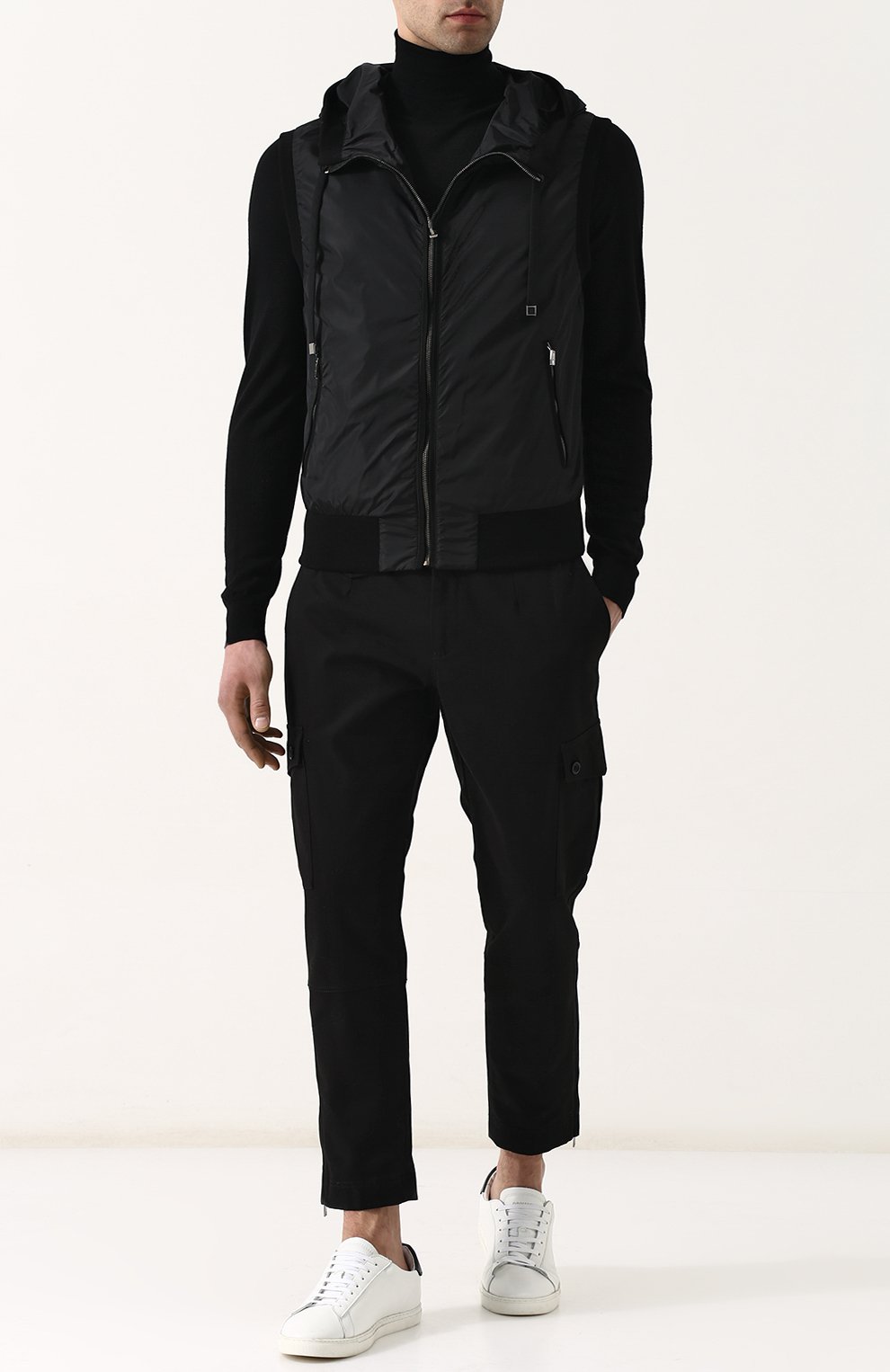 Жилет на молнии с капюшоном DOLCE & GABBANA, арт. G9KU0T/FUMQG, фото 2