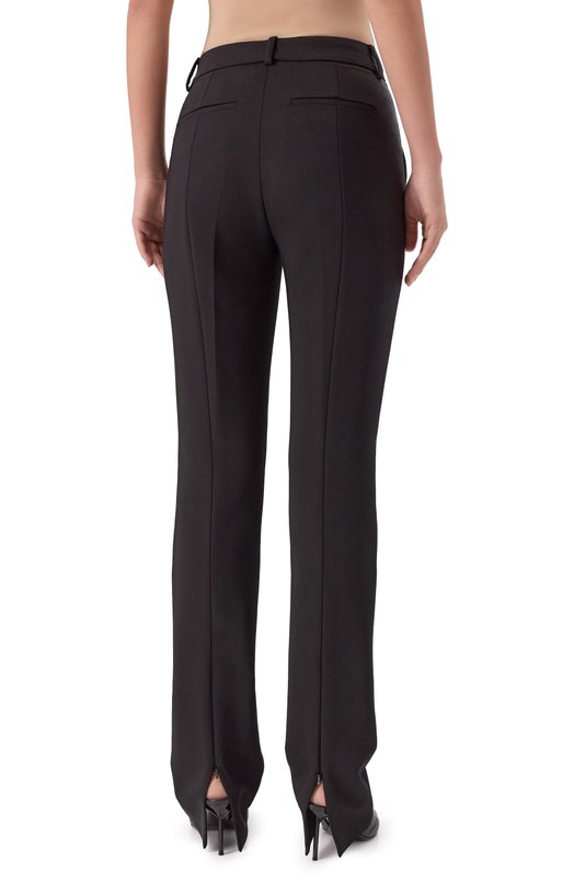 Брюки из вискозы Sportmax FETTA Чёрный  FETTA Фото 4