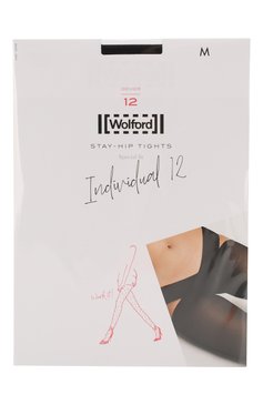 Женские капроновые колготки WOLFORD черного цвета, арт. 21646 | Фото 1 (Материал внешний: Синтетический материал; Материал сплава: Проставлено, Проверено; Нос: Не проставлено; Статус проверки: Проверено, Проверена категория)