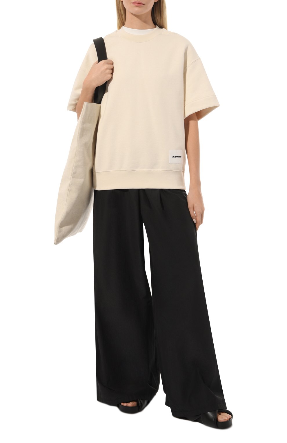 Хлопковая футболка JIL SANDER, арт. J40GC0105/J20010, фото 2