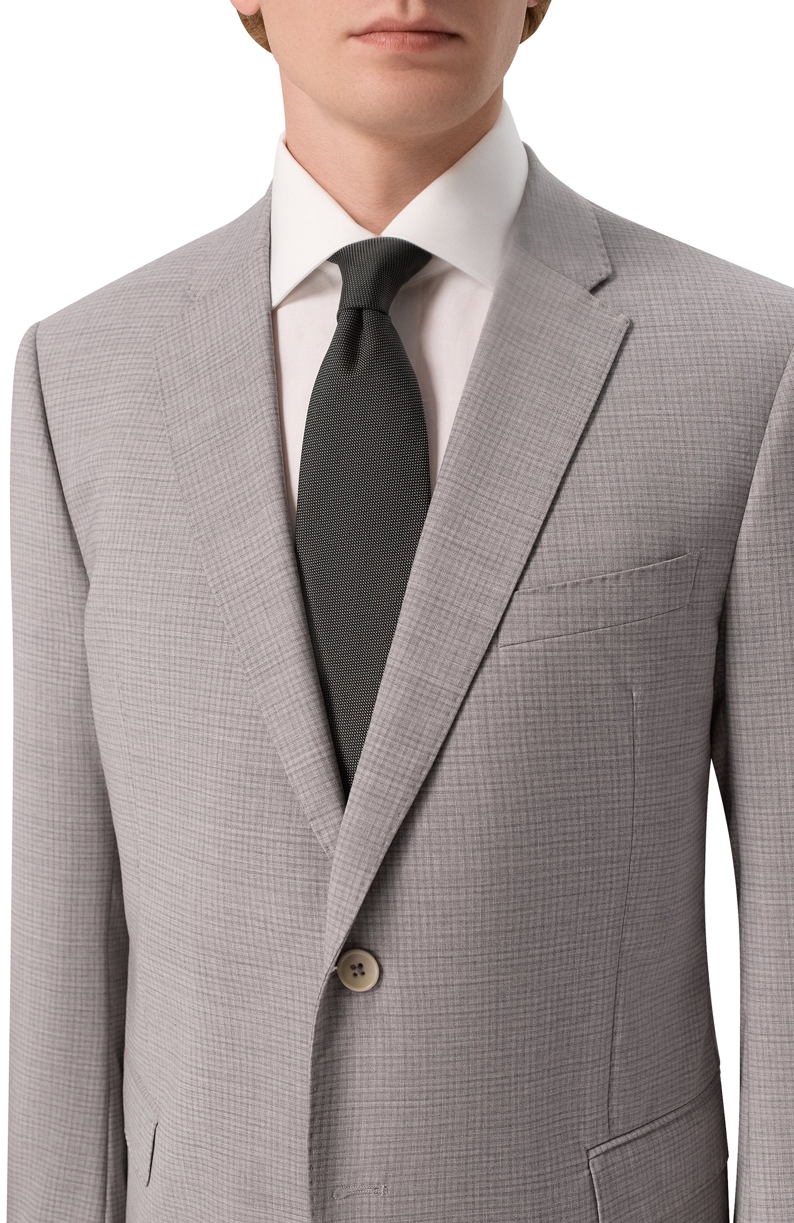 Шелковый галстук CORNELIANI, арт. 28U302/2A20302, фото 2