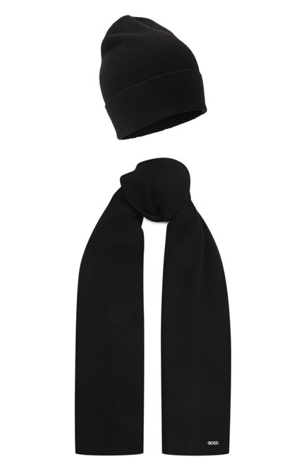 Женская комплект из шапки и шарфа BOSS, арт. 50552908