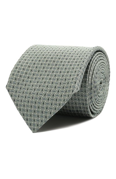 Мужской шелковый галстук CORNELIANI, арт. 87U390-1120308/00