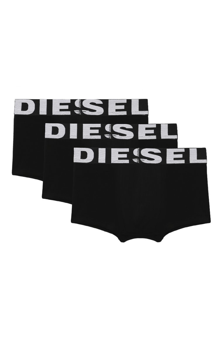 Детские комплект из трех боксеров DIESEL черного цвета, арт. J01911/KYAYJ | Фото 2 (Материал сплава: Проставлено; Материал внешний: Хлопок; Рукава: Короткие; Драгоценные камни: Проставлено; Ростовка одежда: 8 лет | 128 см, 16 лет | 164 см, 10 - 11 лет | 140 - 146см, 4 года | 104 см, 6 лет | 116 см, 13 - 15 лет | 158 см)