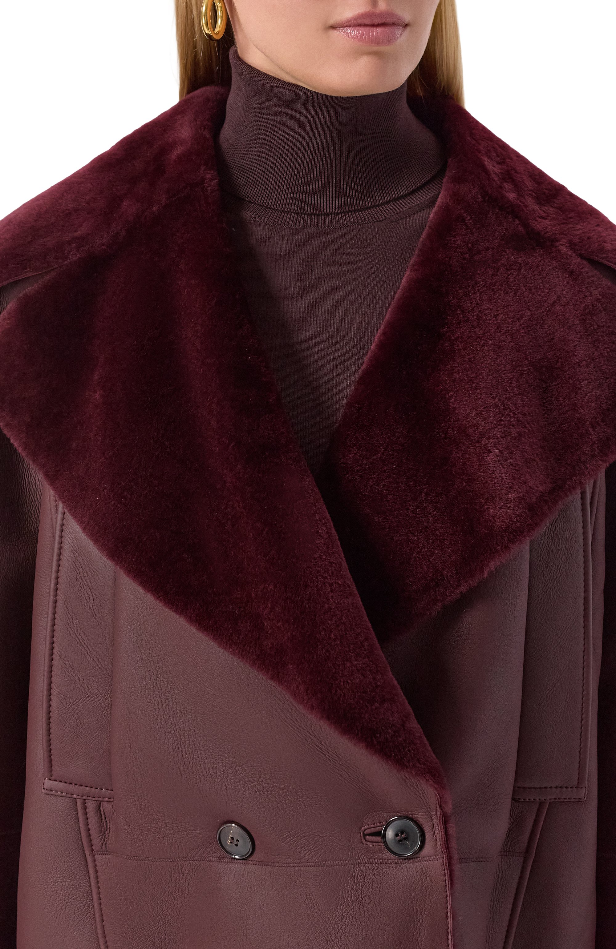 Дубленка из овчины MVST, арт. M25.1PW.F002/TEMPESTA MAT PE, фото 5