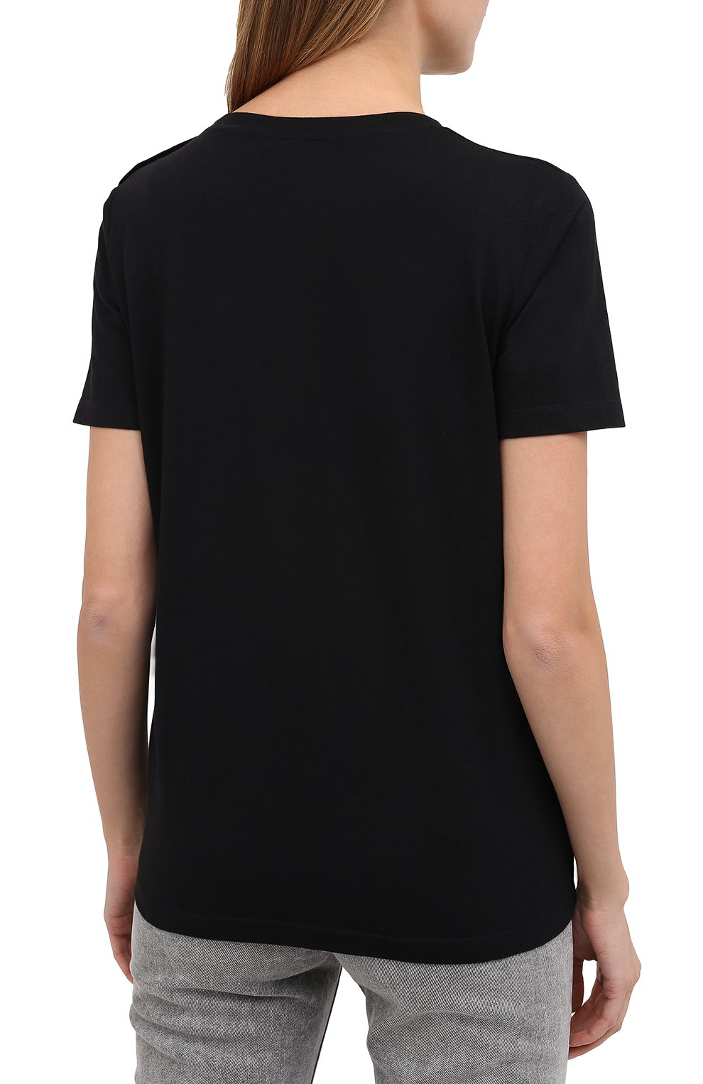 Хлопковая футболка BALMAIN, арт. UF11350/P001, фото 4