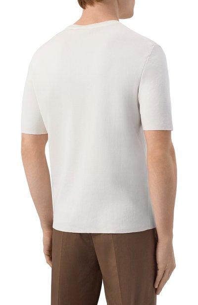 Джемпер из шелка и хлопка MVST, арт. M26.2PM.K114/Y201 KNIT SETA C0T0NE, фото 4