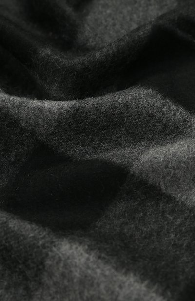 Кашемировый шарф в клетку с бахромой BURBERRY, арт. 4031051, фото 2
