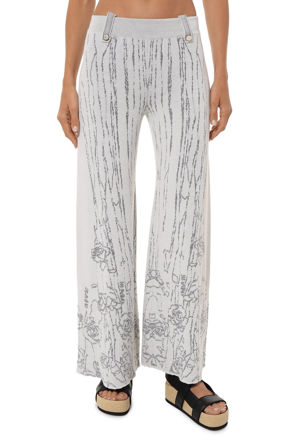 Брюки из шерсти и вискозы AND THE BRAND, арт. W24-P029-1202-119, фото 3