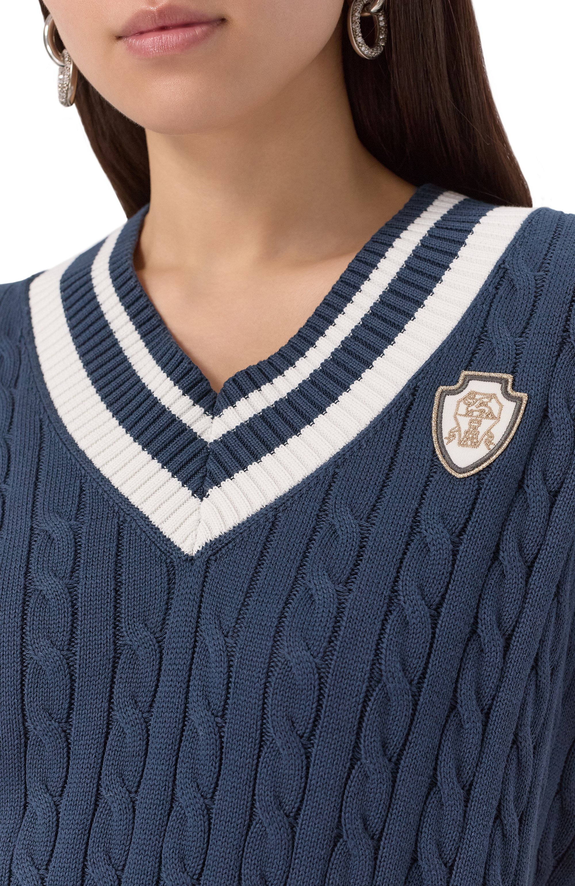 Хлопковый жилет BRUNELLO CUCINELLI, арт. M19756522, фото 5