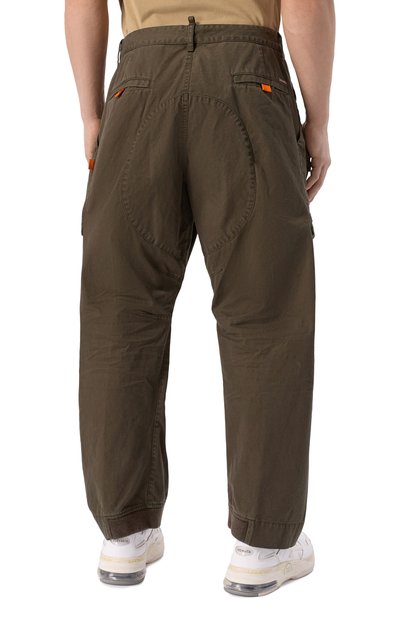 Хлопковые брюки-карго DSQUARED2, арт. S74KB1027/S41794, фото 4