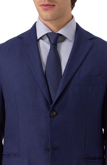 Мужской шелковый галстук CANALI, арт. 96/HJ04388