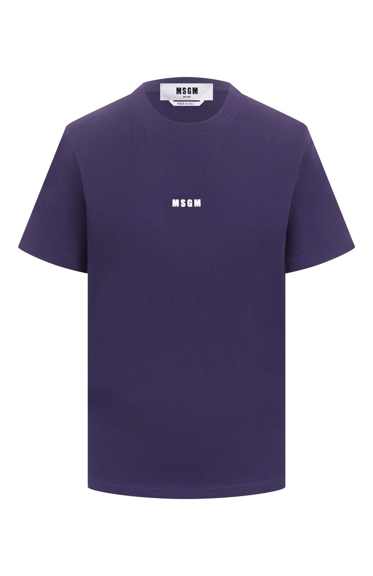 Хлопковая футболка MSGM, арт. 3841MDM500/257002, фото 1