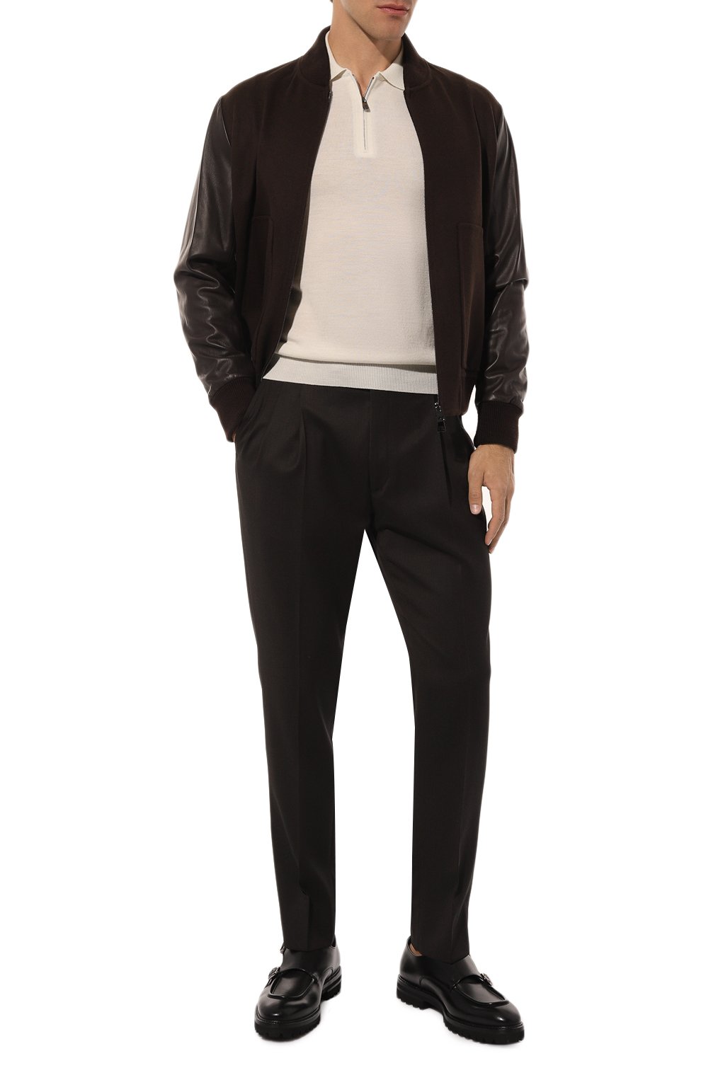 Шерстяное поло CORNELIANI, арт. 94M50F-9425100, фото 2