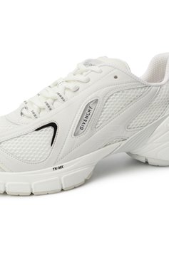 Мужские кроссовки tk-mx runner GIVENCHY белого цвета, арт. BH008MH1FG | Фото 8 (Подошва: Массивная; Материал внешний: Экокожа, Текстиль; Материал внутренний: Текстиль; Материал утеплителя: Без утеплителя; Стили: Классический; Кросс-КТ: Низкие)