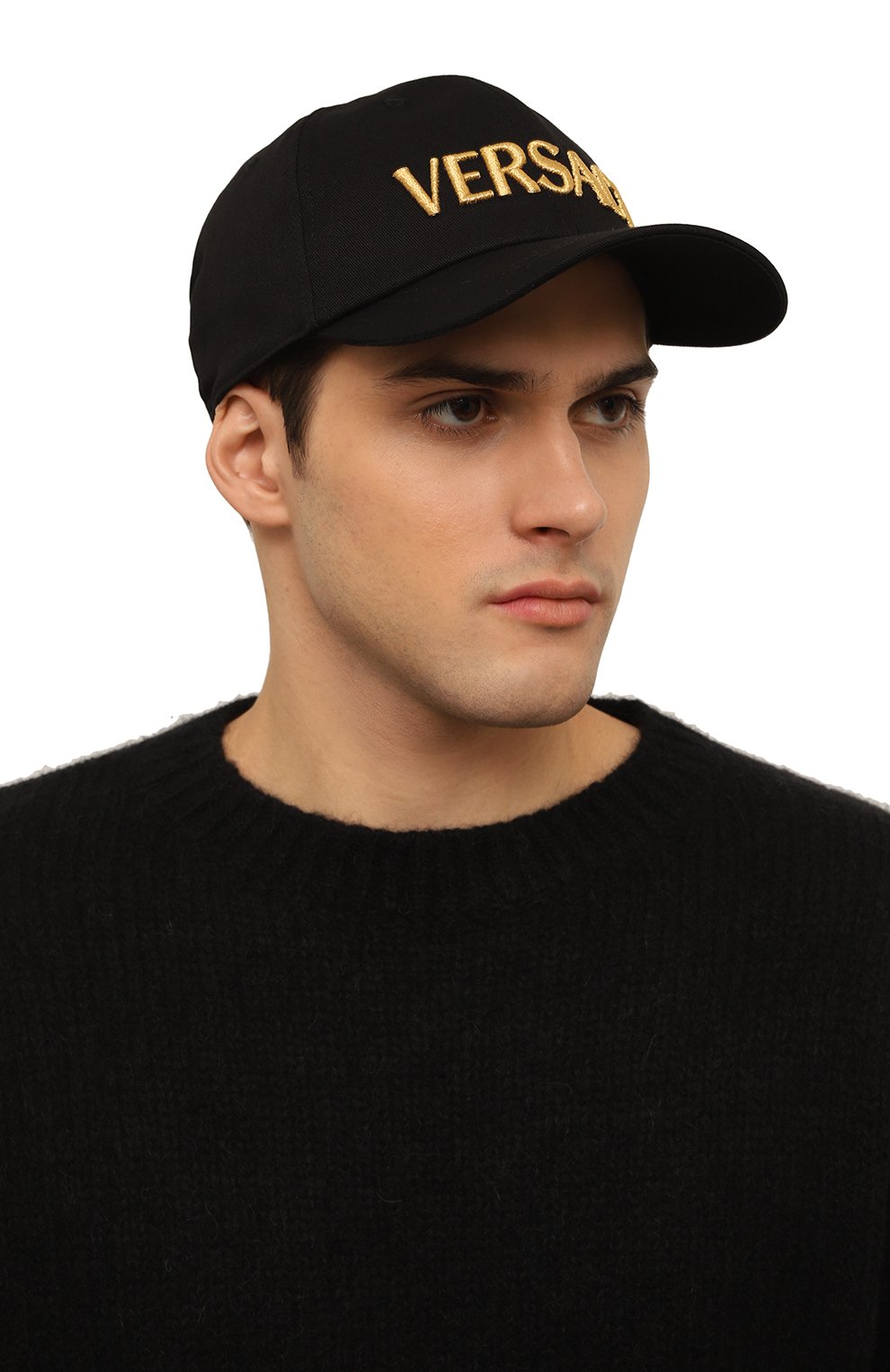 Хлопковая бейсболка VERSACE, арт. 1012693/1A08103, фото 2