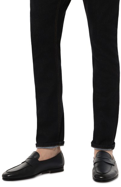 Кожаные пенни-лоферы carlos SANTONI, арт. MCNG18837SA4SSG8T50, фото 2