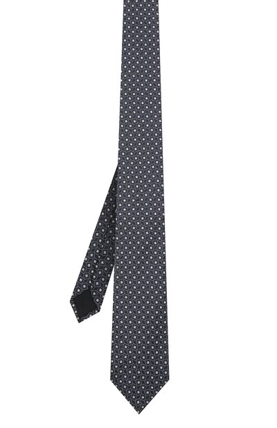 Шелковый галстук CORNELIANI темно-синего цвета по цене 14900 руб., арт. 87U302-1120311/00, фото 2 Шелковый галстук CORNELIANI, арт. 87U302-1120311/00, фото 2