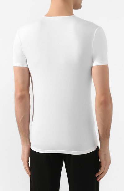 Хлопковая футболка ZEGNA, арт. N2M800010, фото 4