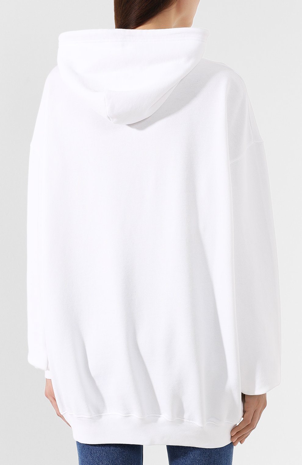 Хлопковое худи BALENCIAGA, арт. 578135/TEV19, фото 4