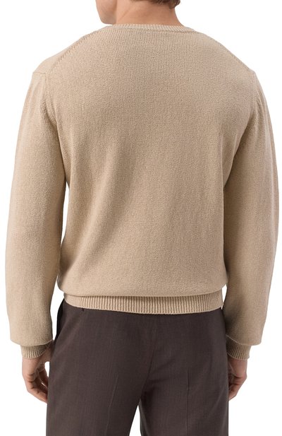 Джемпер из хлопка и кашемира CORNELIANI, арт. 25M598-2525176, фото 4